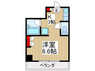 ポプルス志木の物件間取画像